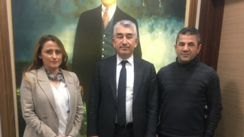 Uluslararası İnsanlık Derneğinden Çanakkale İl Emniyet Müdürüne ziyaret